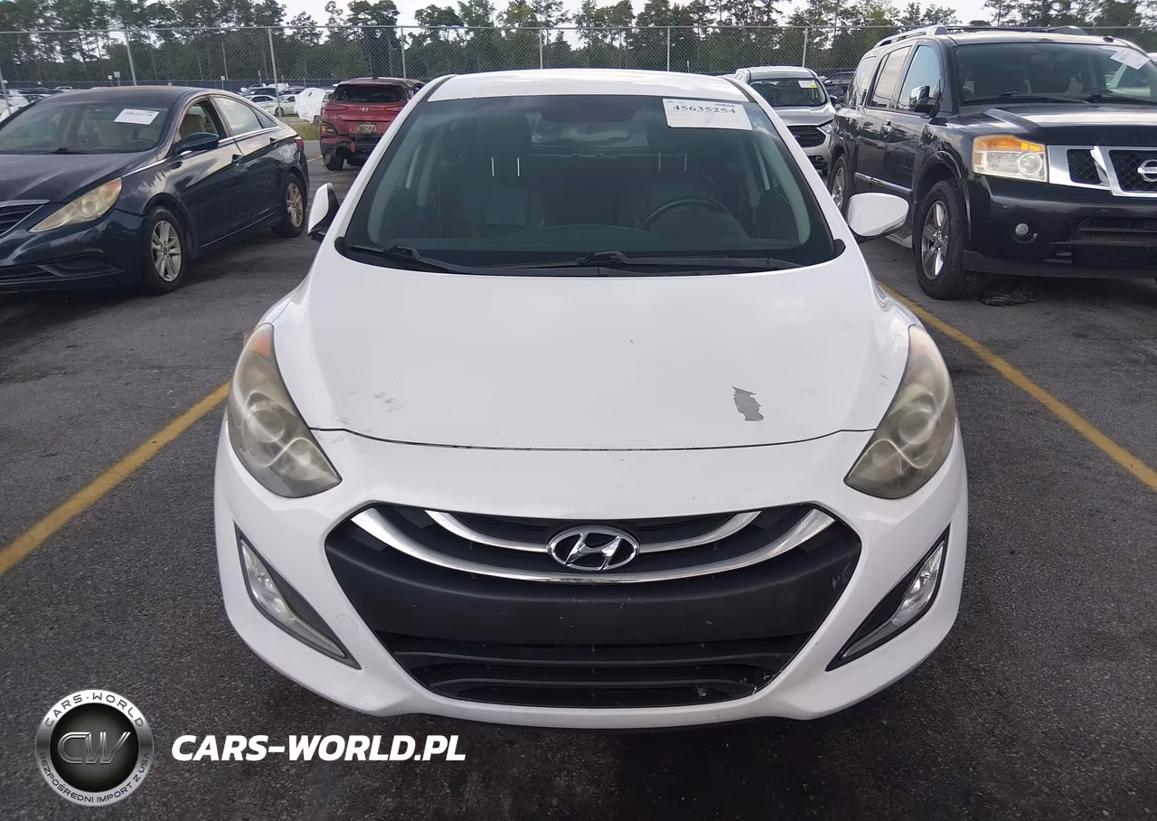 2014 Hyundai Elantra Gt Base W-Blue VIN:KMHD35LHXEU182390 - 6