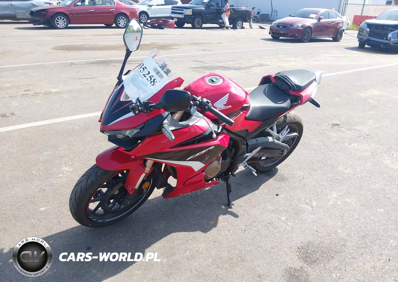 2022 Honda Cbr500 Ra VIN:MLHPC625XN5300489 - 2