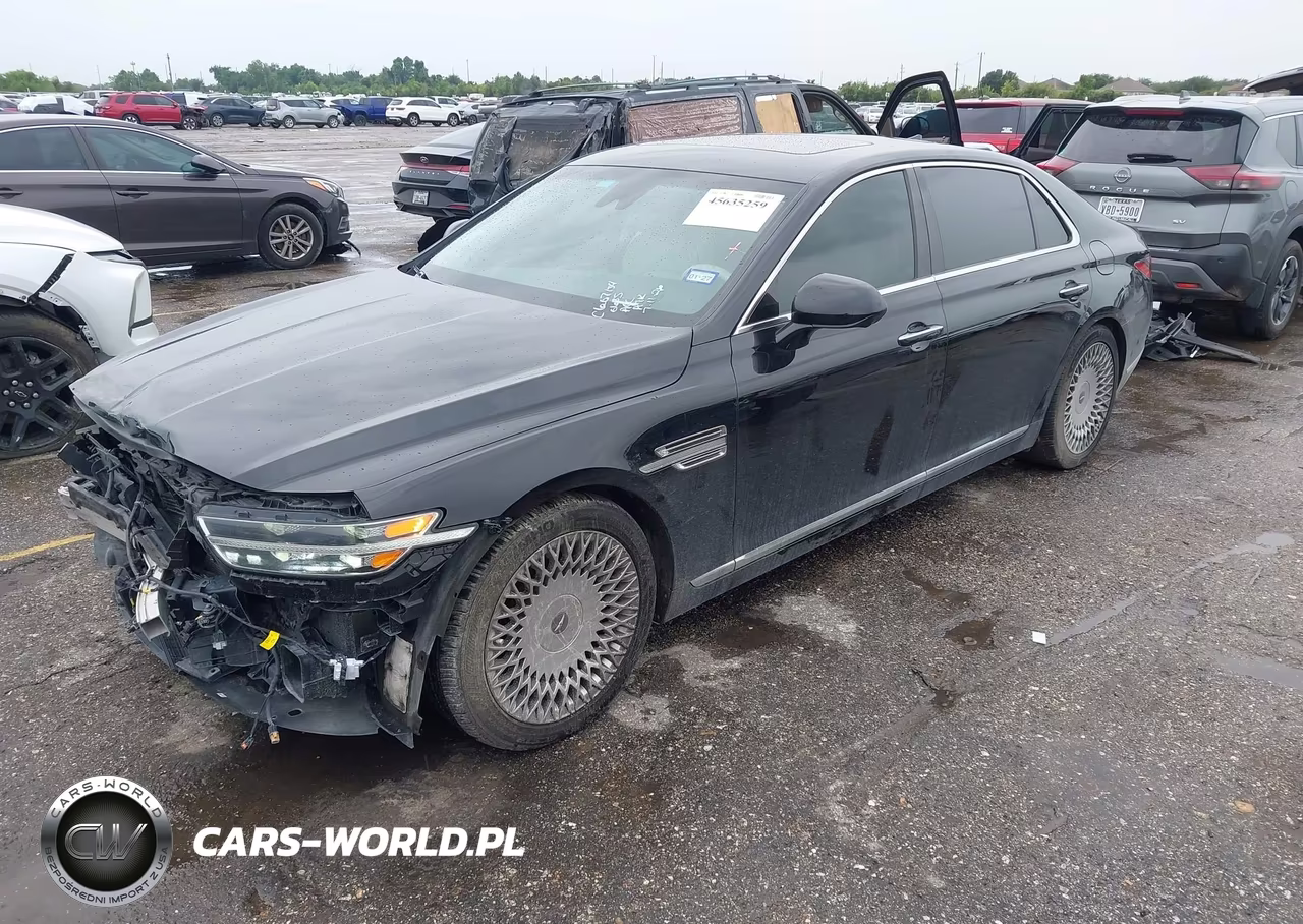 2021 Genesis G90 5.0 Ultimate Awd VIN:KMTF54PH9MU090635 - 2