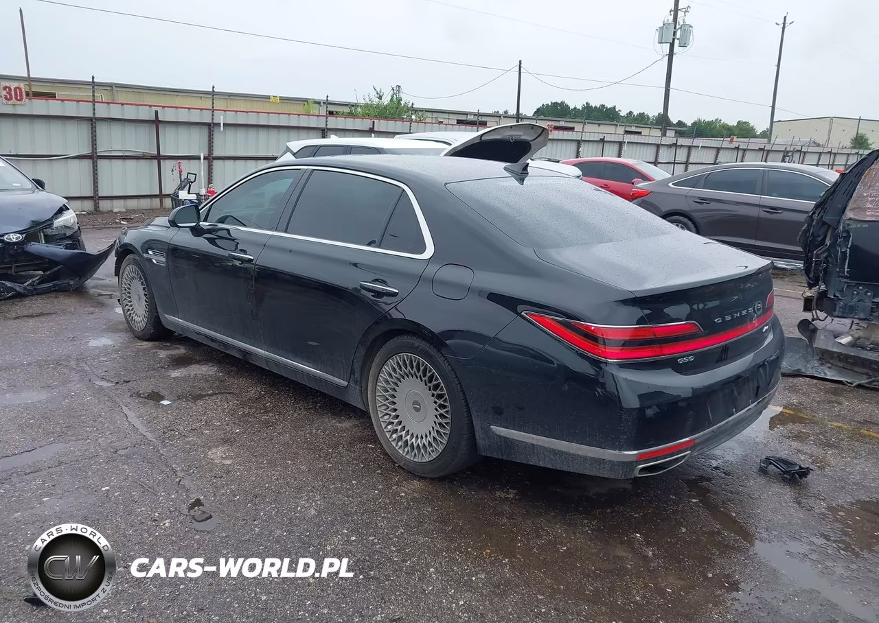 2021 Genesis G90 5.0 Ultimate Awd VIN:KMTF54PH9MU090635 - 3