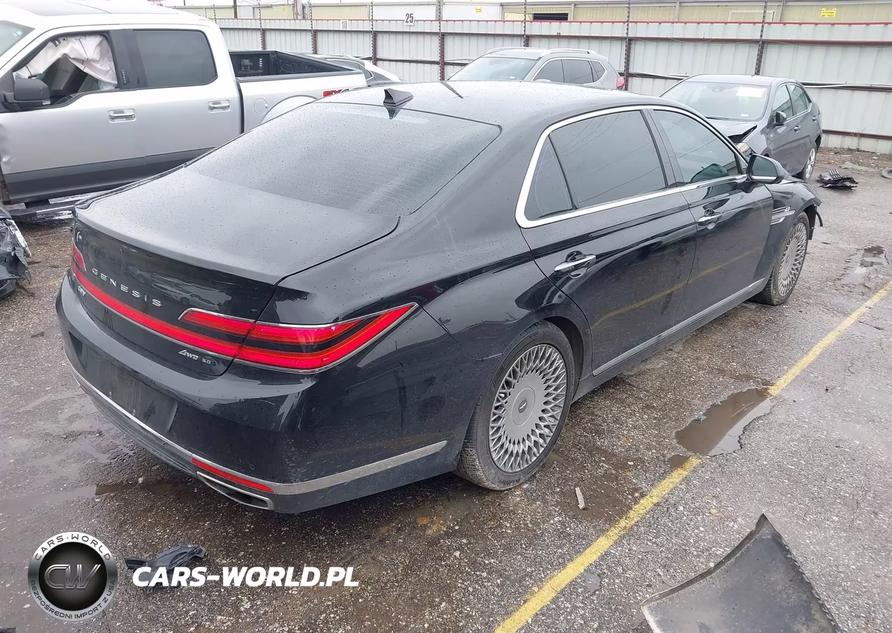 2021 Genesis G90 5.0 Ultimate Awd VIN:KMTF54PH9MU090635 - 4