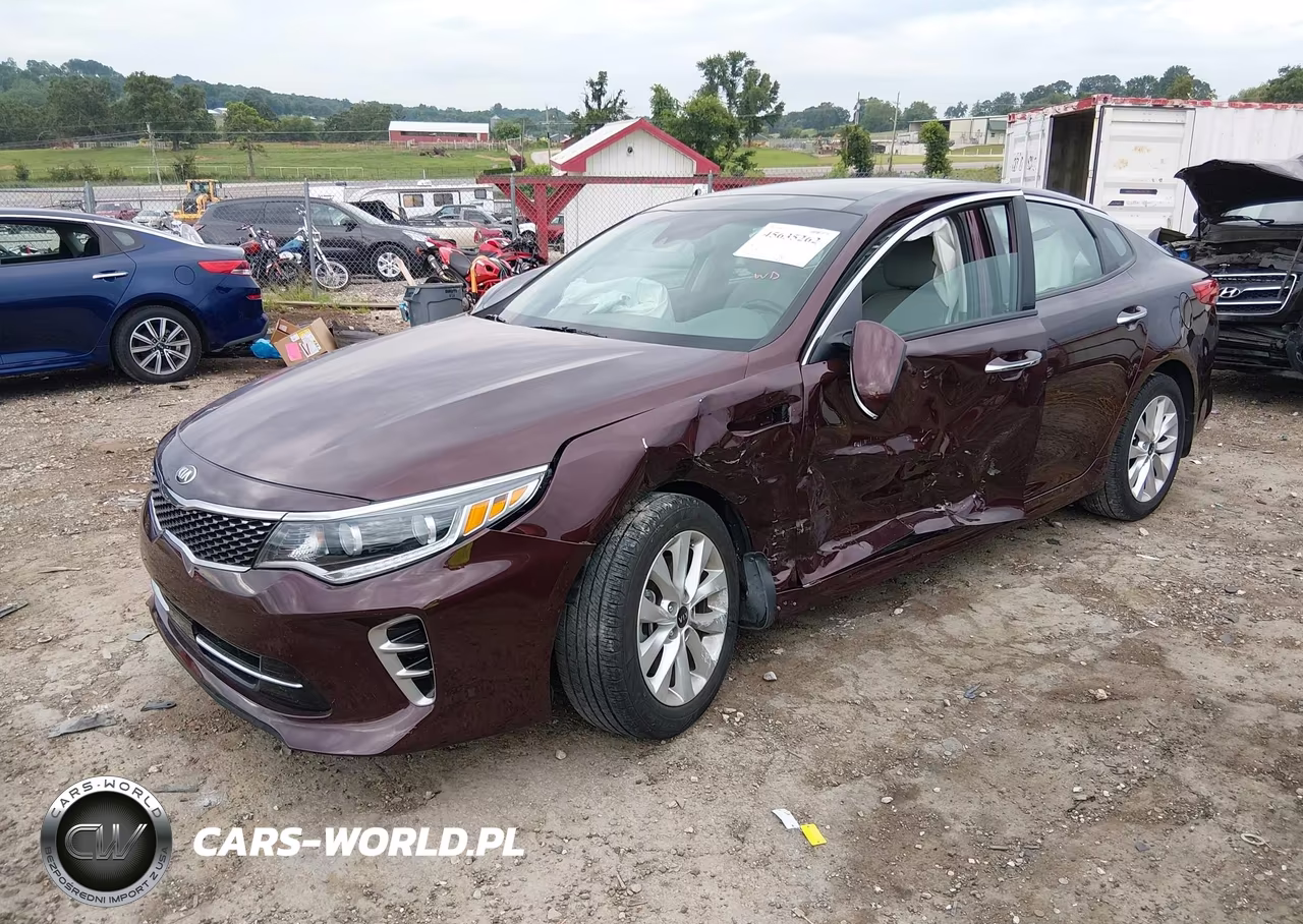 2017 Kia Optima Ex VIN:5XXGU4L3XHG174281 - 2