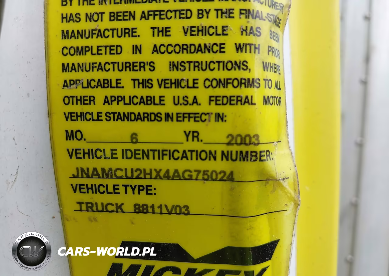 2004 Nissan Diesel Ud1800 Cs VIN:JNAMCU2HX4AG75024 - 8