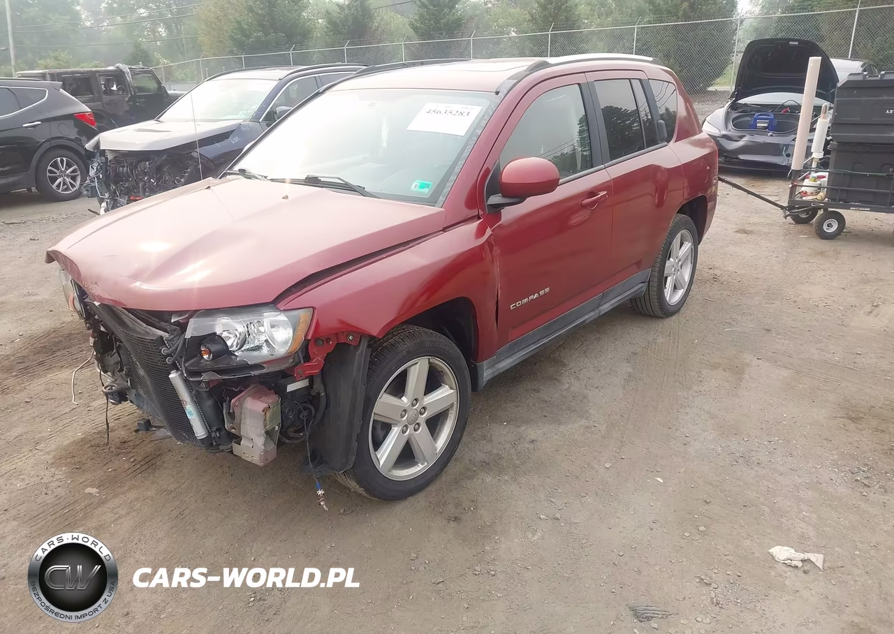 2014 Jeep Compass High Altitude VIN:1C4NJCEA6ED679343 - 2
