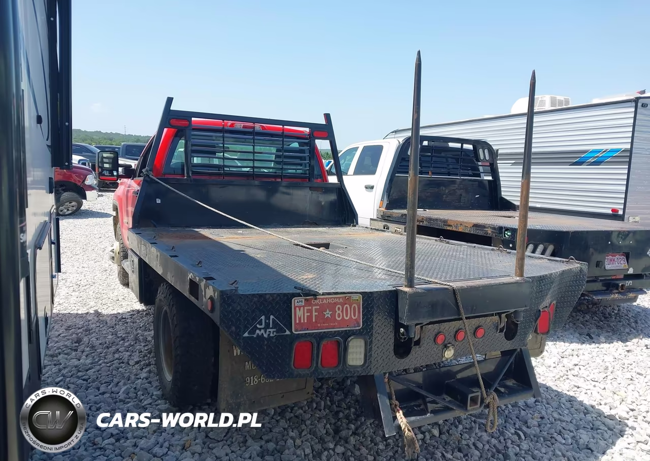 2019 GMC Sierra 3500Hd Chassis VIN:1GD32TCY0KF220891 - 3