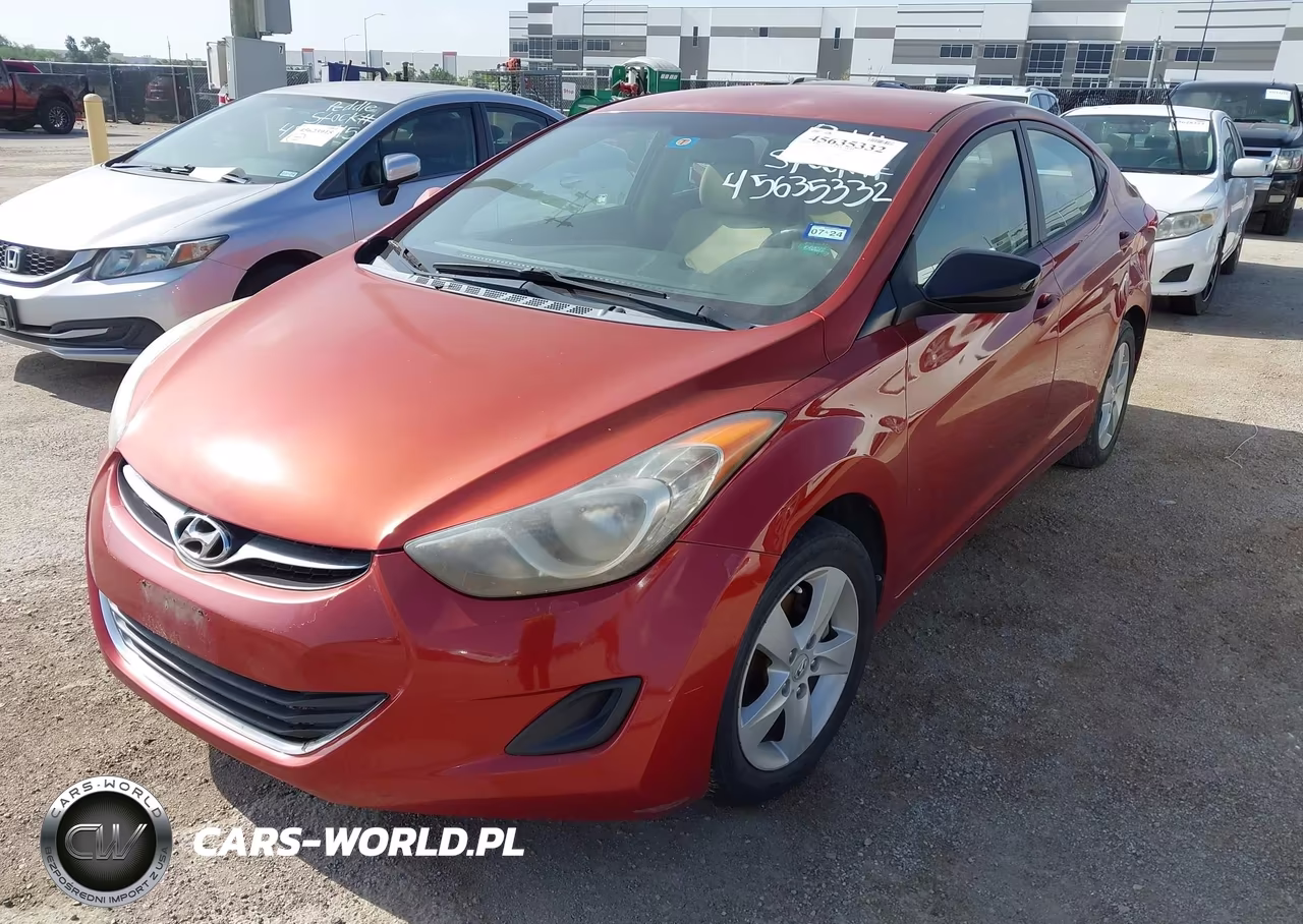 2011 Hyundai Elantra Gls (Ulsan Plant) VIN:KMHDH4AE8BU098522 - 2