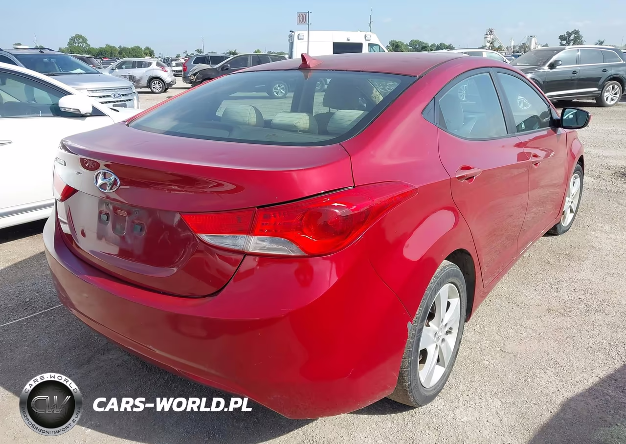 2011 Hyundai Elantra Gls (Ulsan Plant) VIN:KMHDH4AE8BU098522 - 4