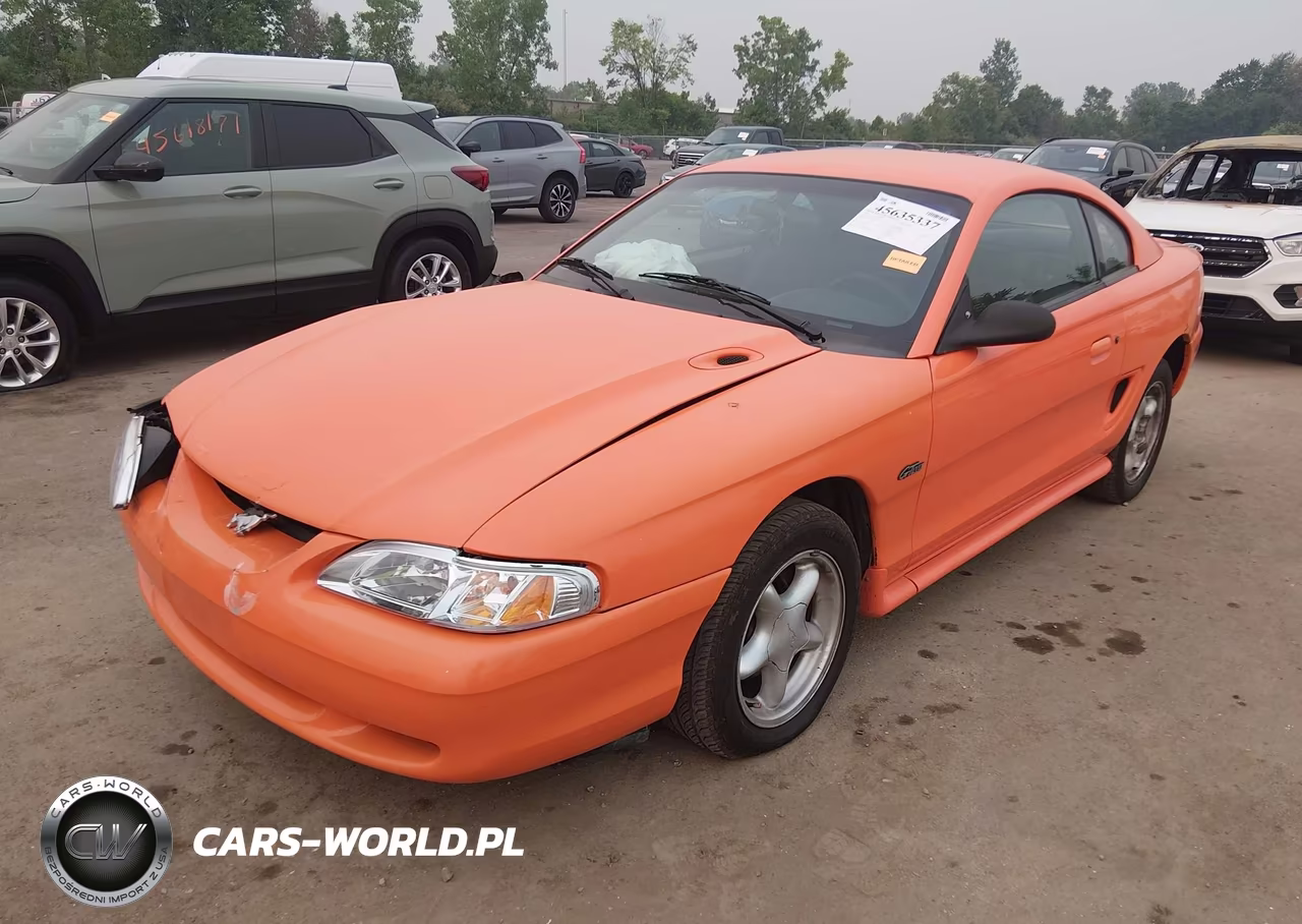 1996 Ford Mustang Gt VIN:1FALP42X3TF101552 - 2