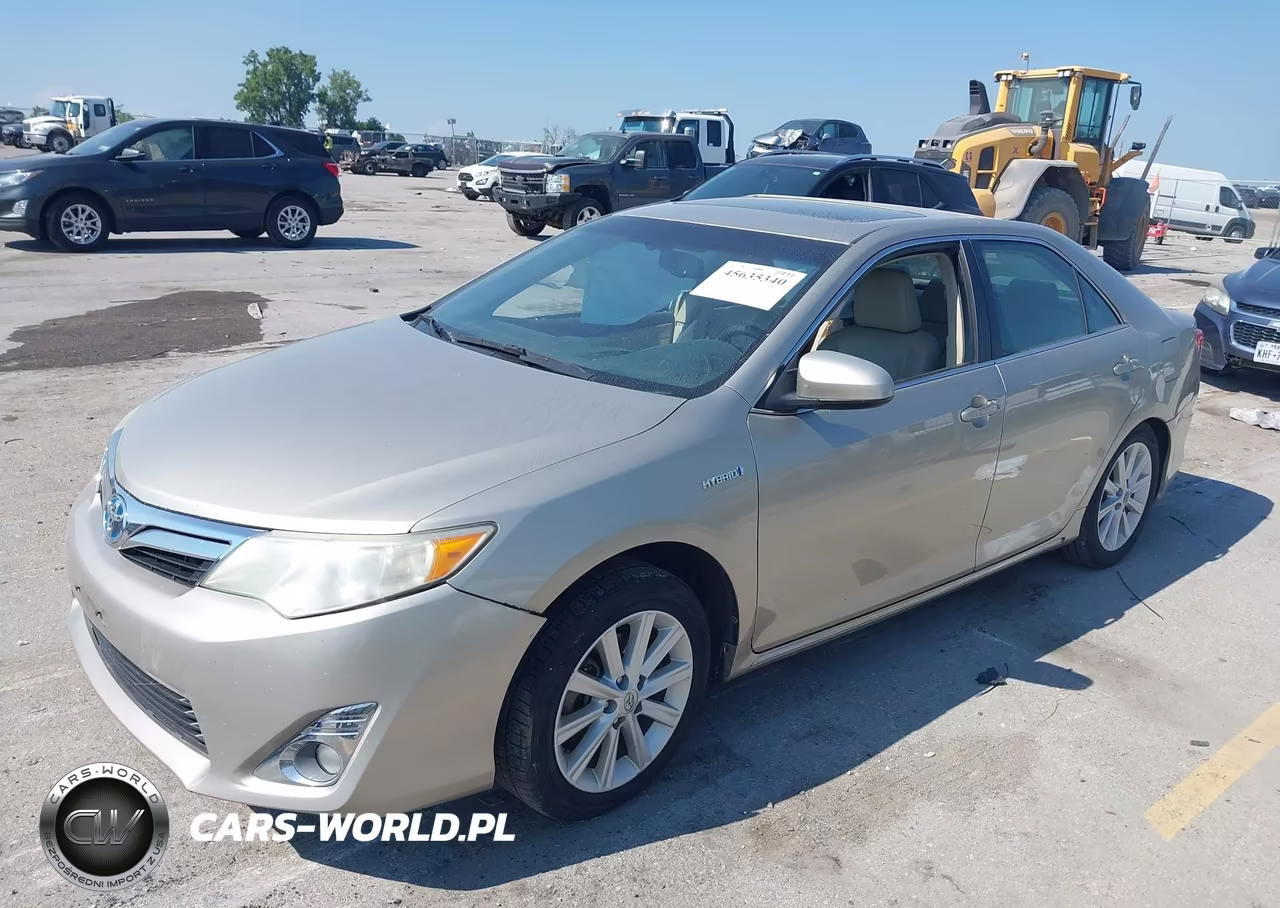 2014 Toyota Camry Hybrid Xle VIN:4T1BD1FK0EU127628 - 2