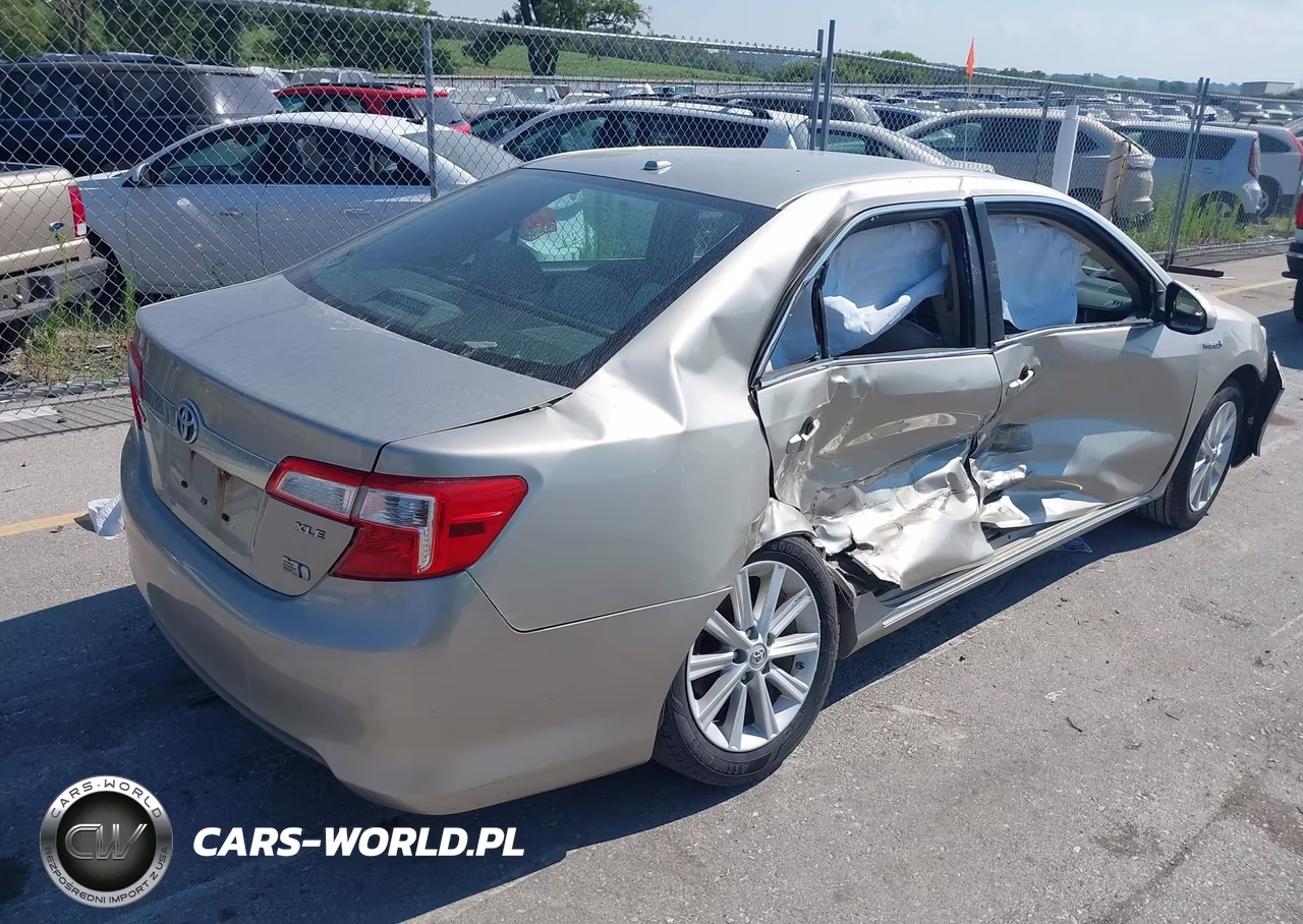 2014 Toyota Camry Hybrid Xle VIN:4T1BD1FK0EU127628 - 4