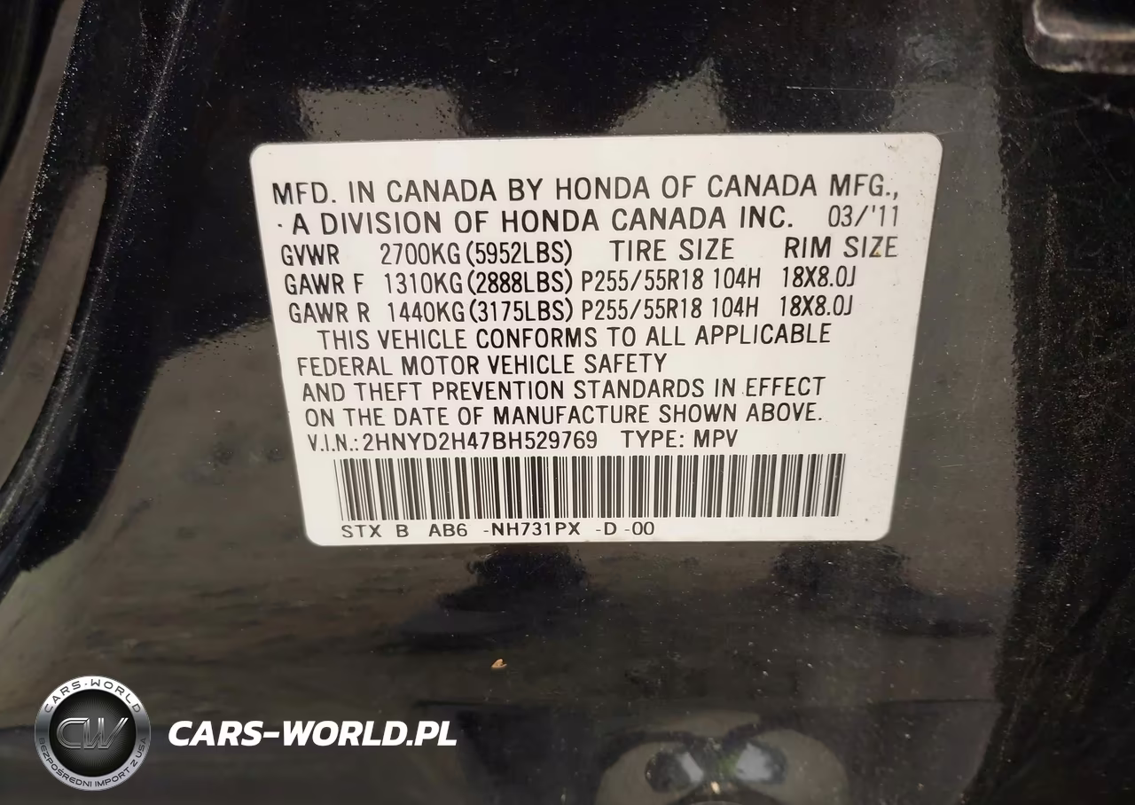 2011 Acura Mdx Technology Package VIN:2HNYD2H47BH529769 - 9