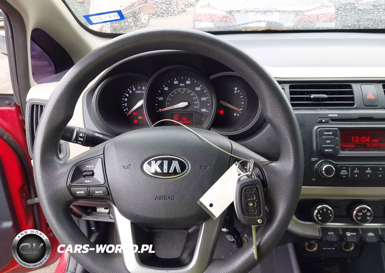 2013 Kia Rio Lx VIN:KNADM5A37D6177852 - 11