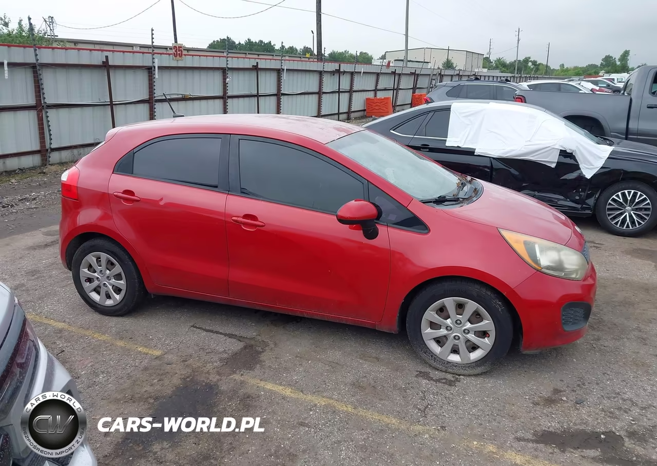 2013 Kia Rio Lx VIN:KNADM5A37D6177852 - 13