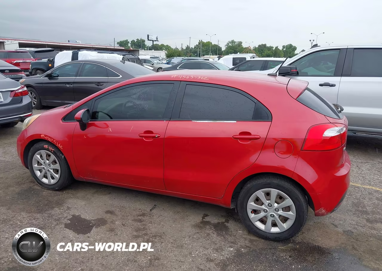 2013 Kia Rio Lx VIN:KNADM5A37D6177852 - 14