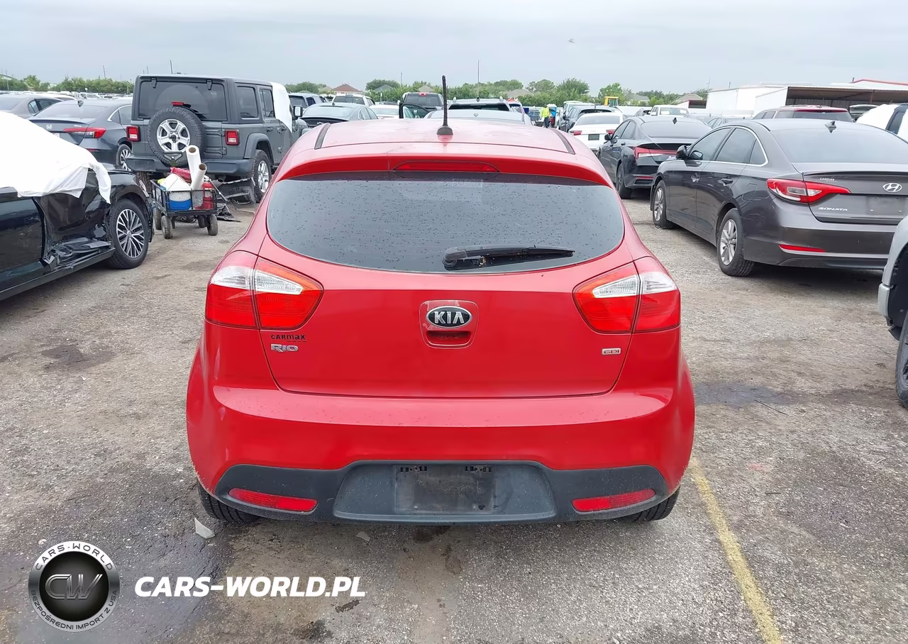 2013 Kia Rio Lx VIN:KNADM5A37D6177852 - 16