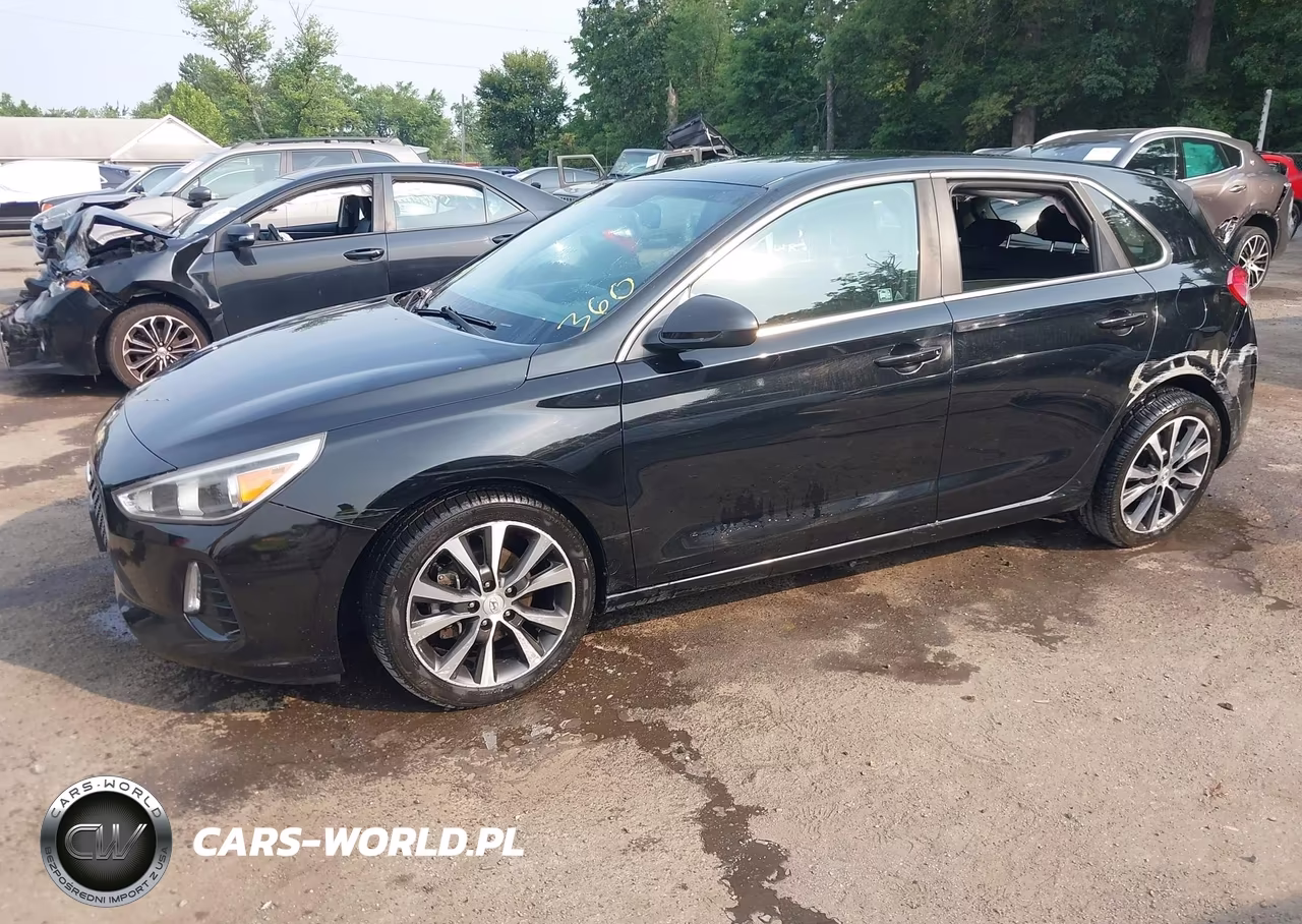 2018 Hyundai Elantra Gt VIN:KMHH35LE7JU077310 - 2
