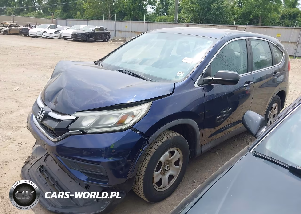 2015 Honda Cr-V Lx VIN:2HKRM4H35FH628763 - 2
