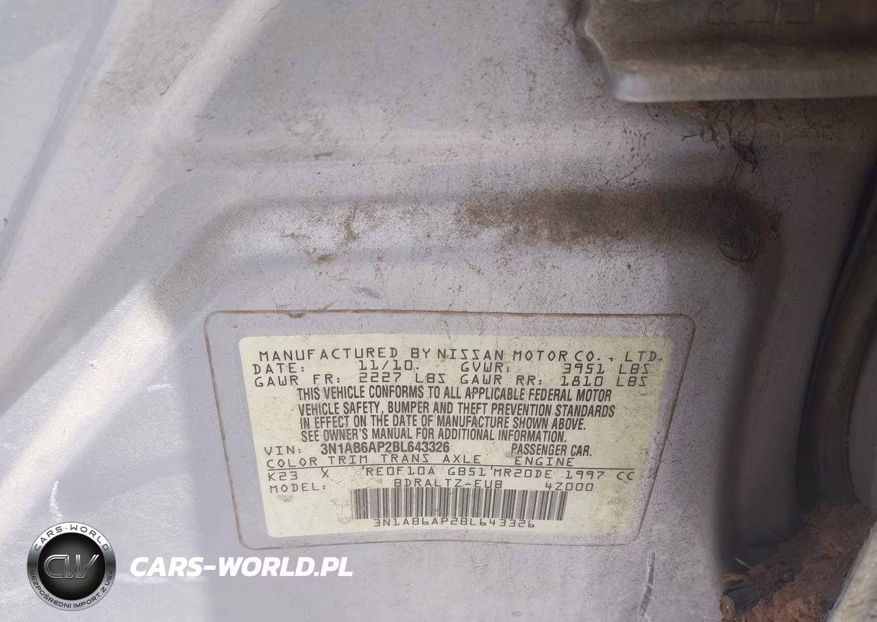2011 Nissan Sentra 2.0S VIN:3N1AB6AP2BL643326 - 9