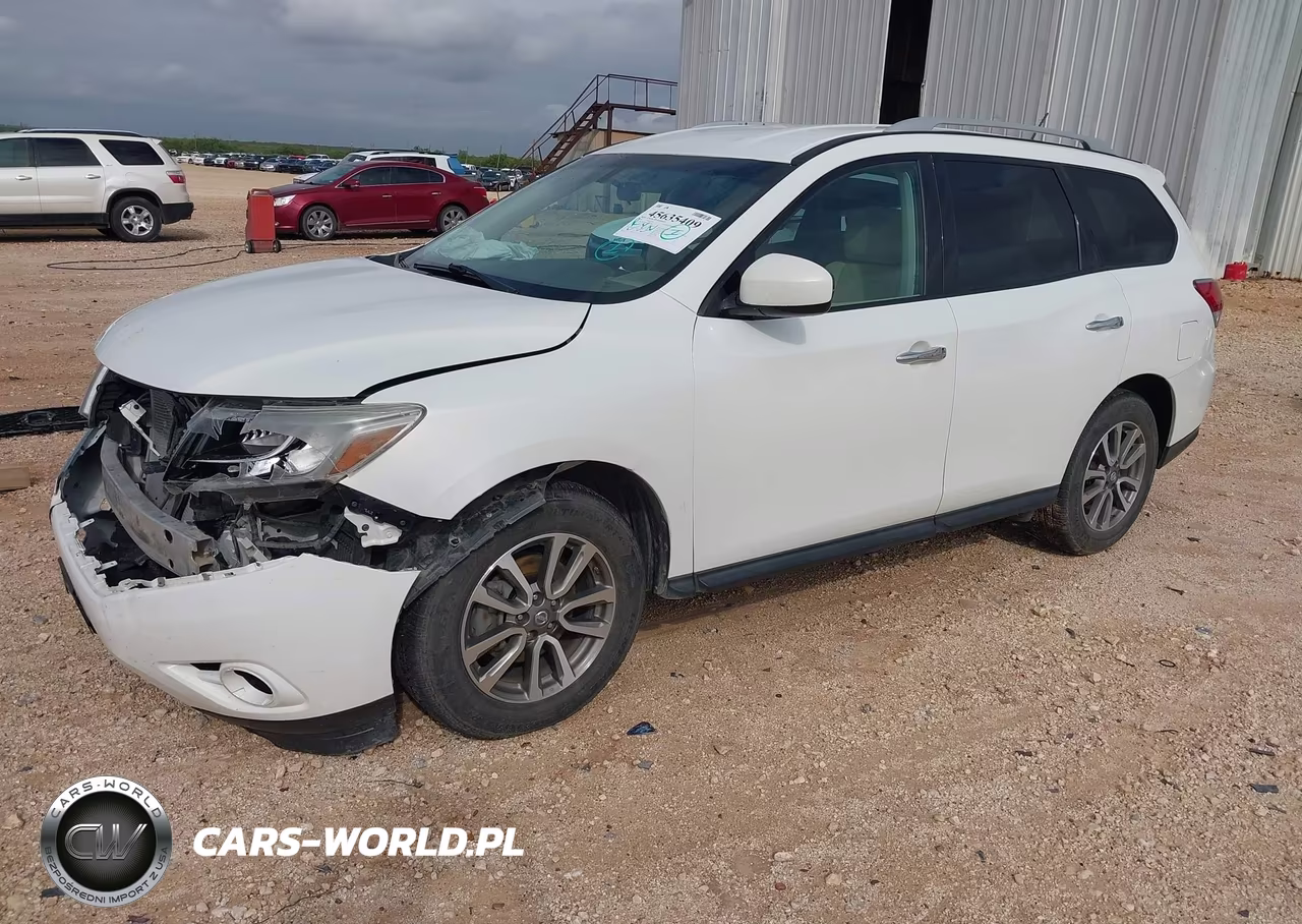 2014 Nissan Pathfinder Sv VIN:5N1AR2MN7EC617554 - 2