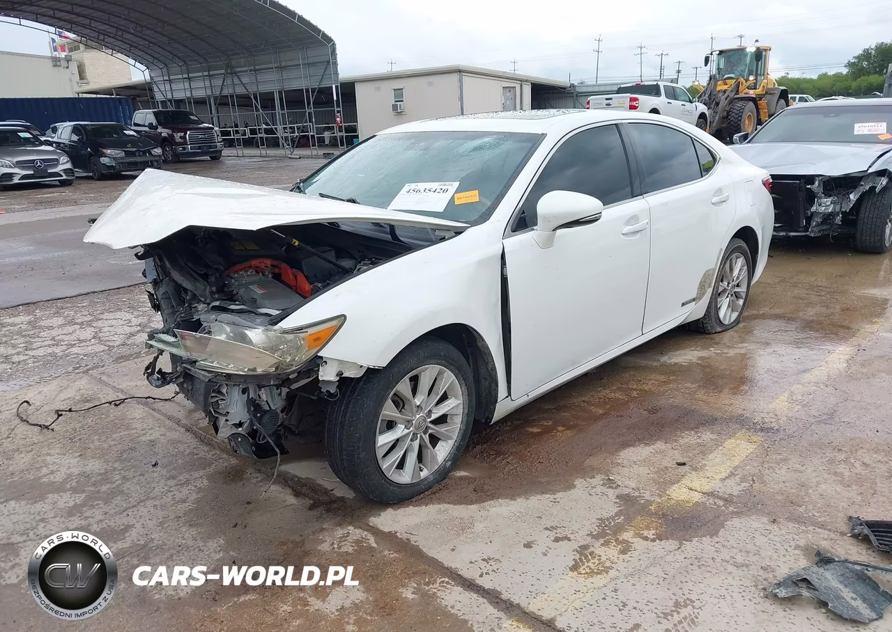 2014 Lexus Es 300H VIN:JTHBW1GG3E2072241 - 2