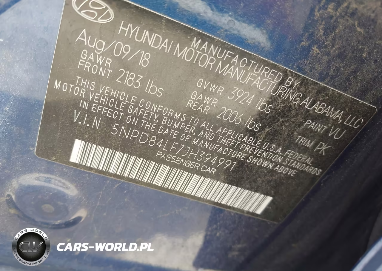 2018 Hyundai Elantra Value Edition VIN:5NPD84LF7JH394991 - 9