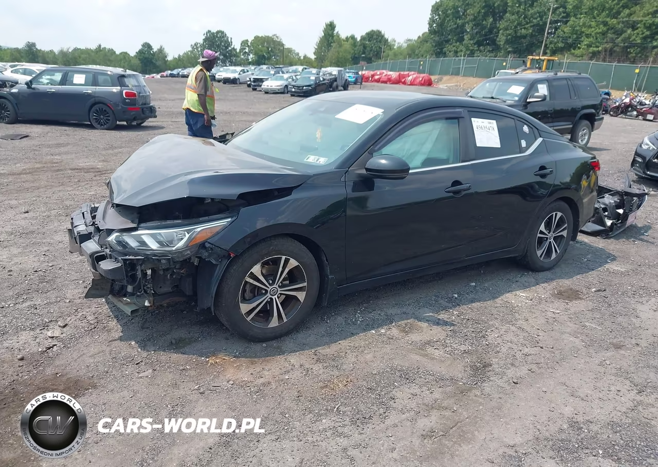 2020 Nissan Sentra Sv Xtronic Cvt VIN:3N1AB8CV2LY296091 - 2