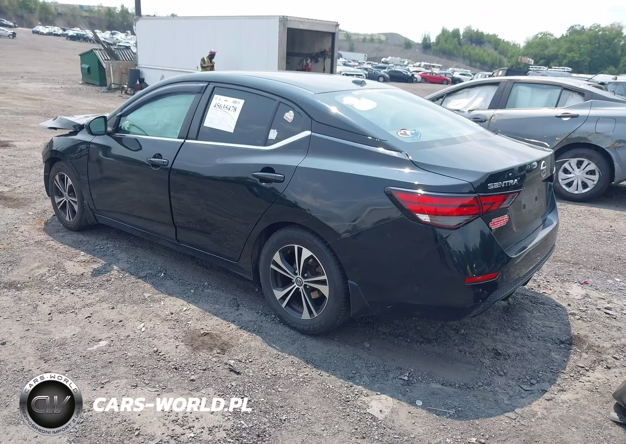 2020 Nissan Sentra Sv Xtronic Cvt VIN:3N1AB8CV2LY296091 - 3