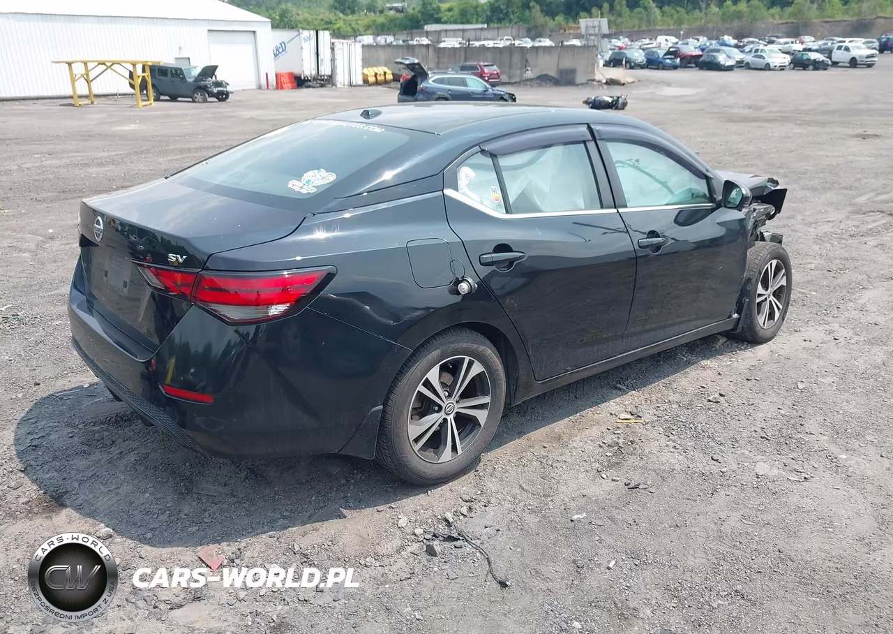 2020 Nissan Sentra Sv Xtronic Cvt VIN:3N1AB8CV2LY296091 - 4