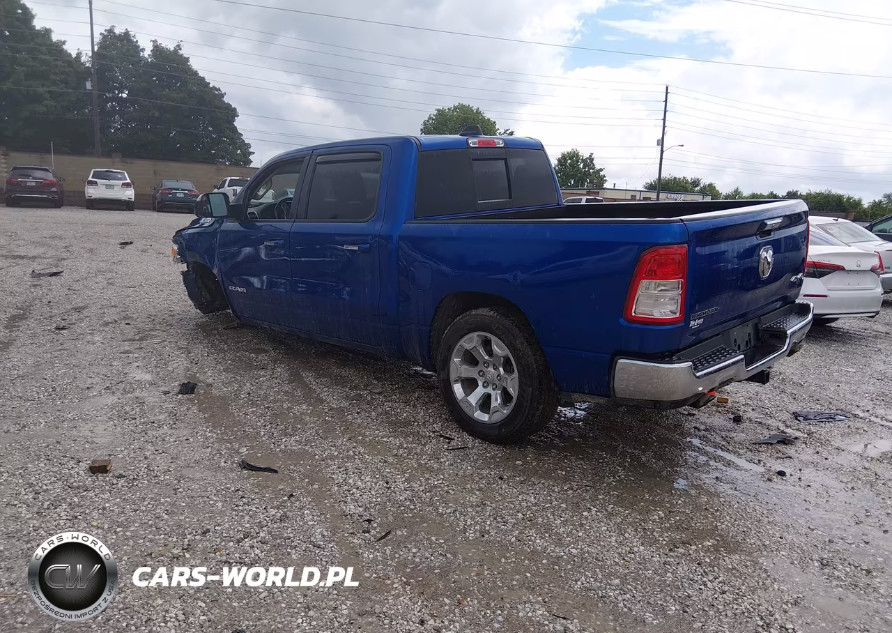 2019 Ram 1500 Big Horn-Lone Star 4X4 5'7 Box VIN:1C6SRFFT5KN646005 - 3