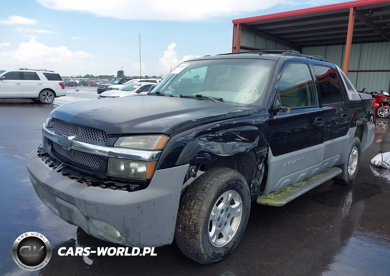 2002 Chevrolet Avalanche 1500 VIN:3GNEK13T12G147915 - 2