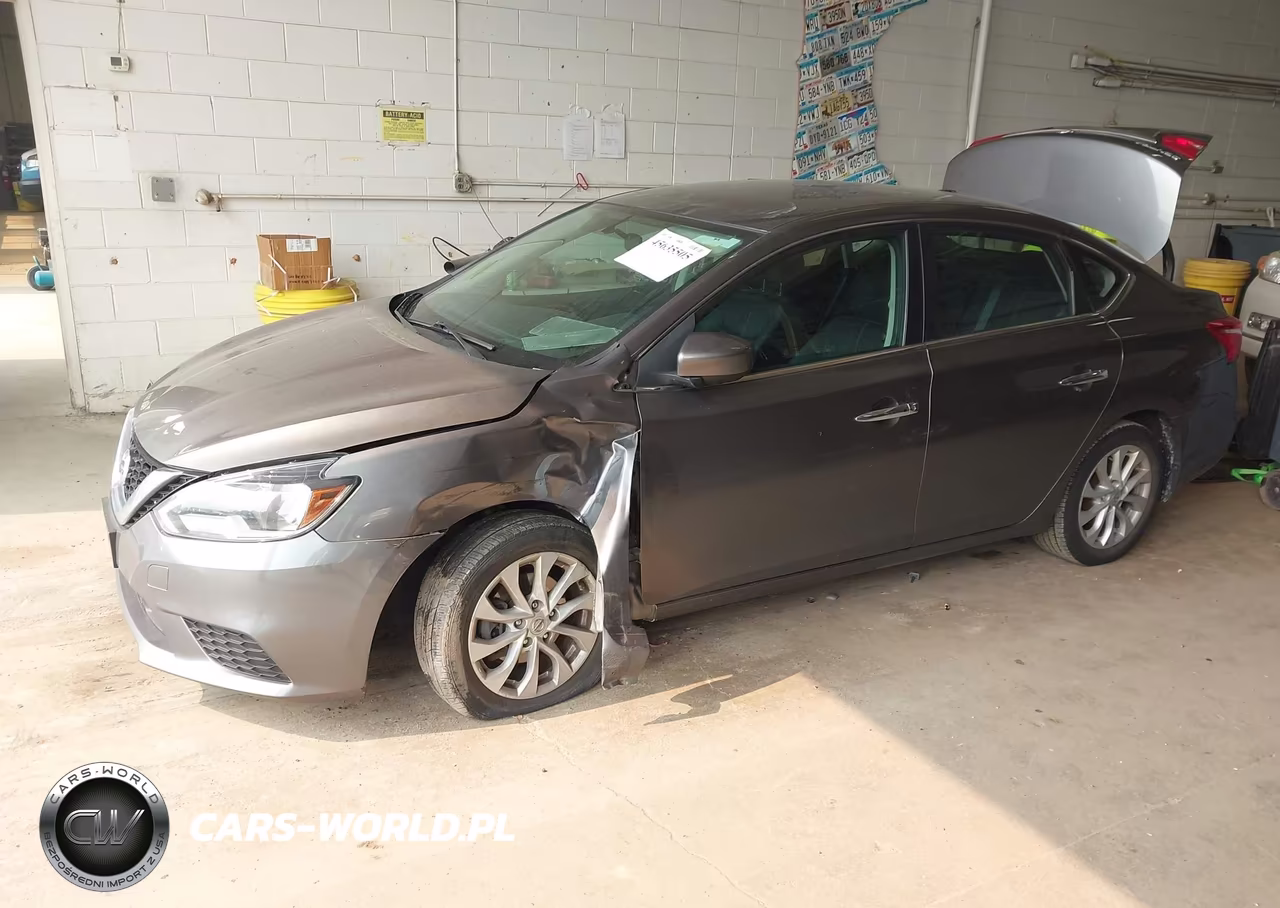 2018 Nissan Sentra Sv VIN:3N1AB7AP0JY348202 - 2