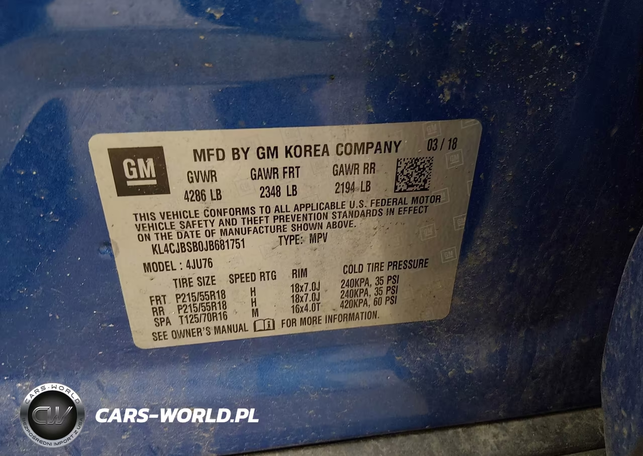 2018 Buick Encore Preferred Ii VIN:KL4CJBSB0JB681751 - 7