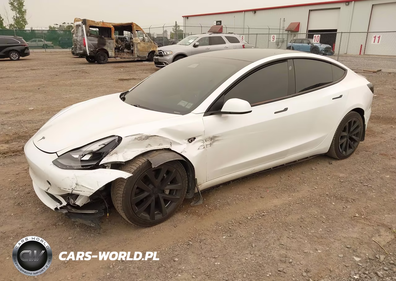 2021 Tesla Model 3 Long Range Dual Motor All-Wheel Drive VIN:5YJ3E1EB1MF917969 - 2