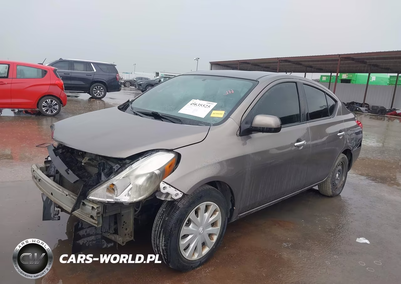 2012 Nissan Versa 1.6 Sv VIN:3N1CN7AP7CL817799 - 2