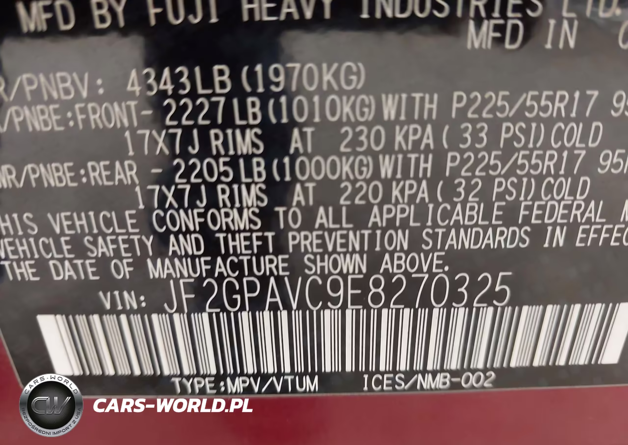 2014 Subaru Xv Crosstrek 2.0I Premium VIN:JF2GPAVC9E8270325 - 9