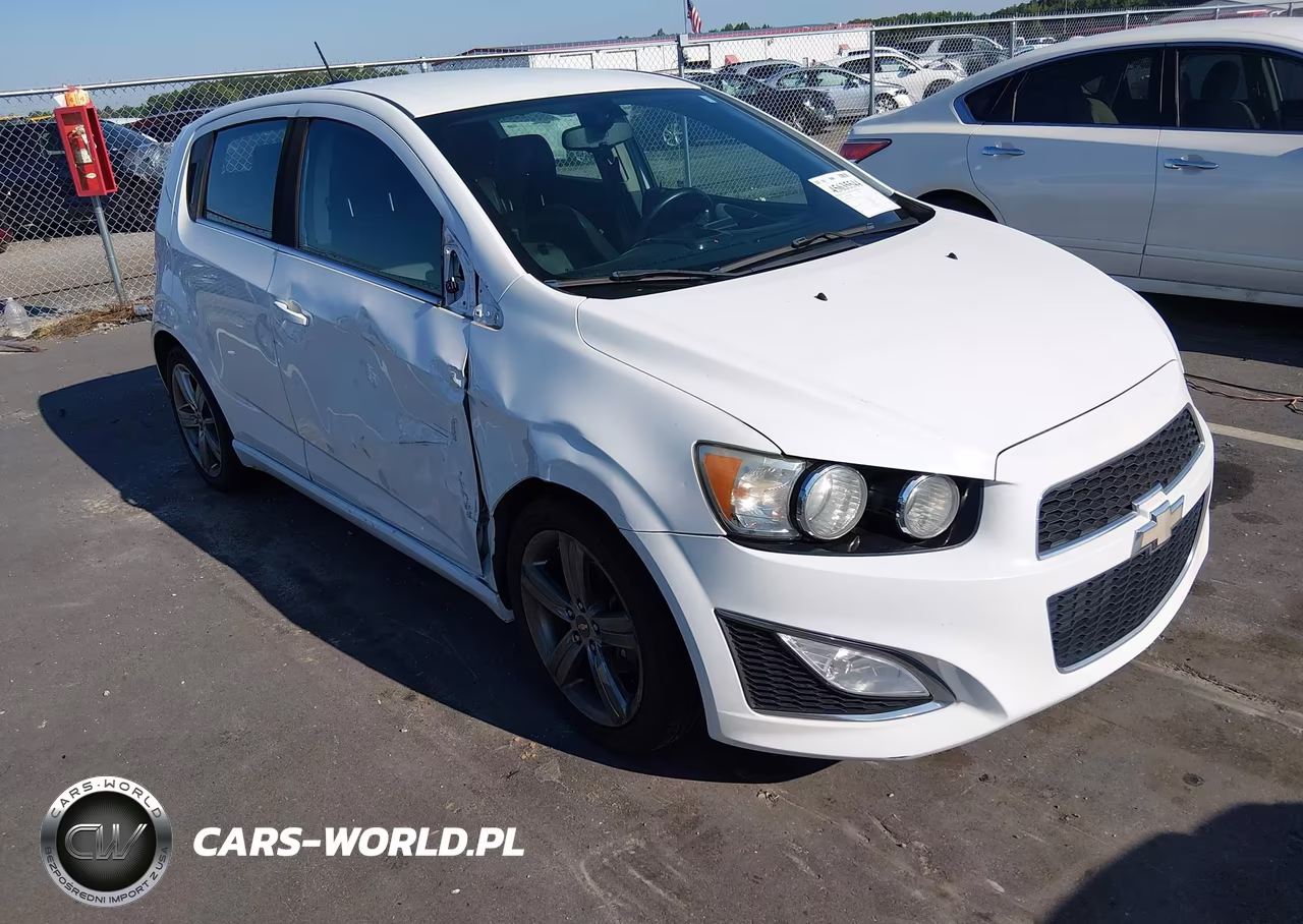 2015 Chevrolet Sonic Rs Auto
