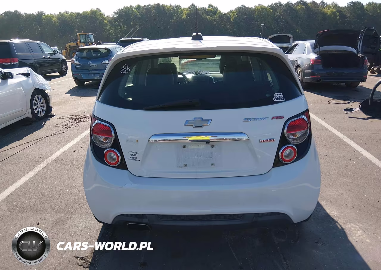2015 Chevrolet Sonic Rs Auto VIN:1G1JG6SBXF4154386 - 16