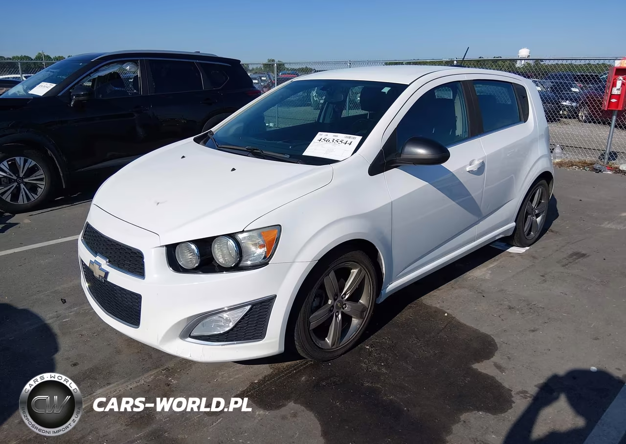 2015 Chevrolet Sonic Rs Auto VIN:1G1JG6SBXF4154386 - 2
