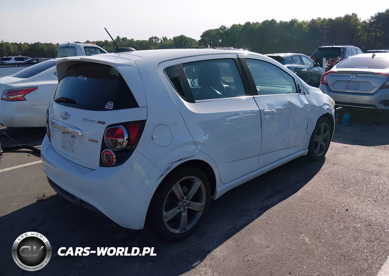 2015 Chevrolet Sonic Rs Auto VIN:1G1JG6SBXF4154386 - 4