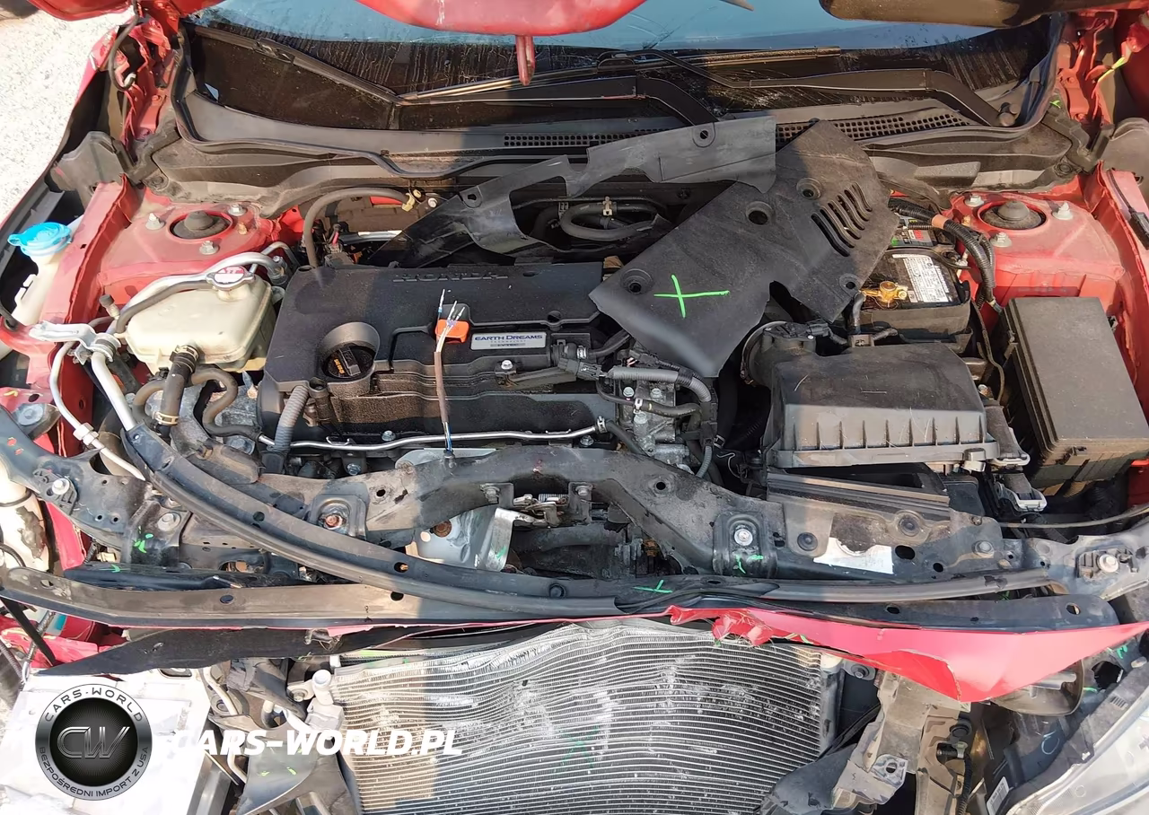 2019 Honda Civic Lx VIN:2HGFC2F6XKH587946 - 10