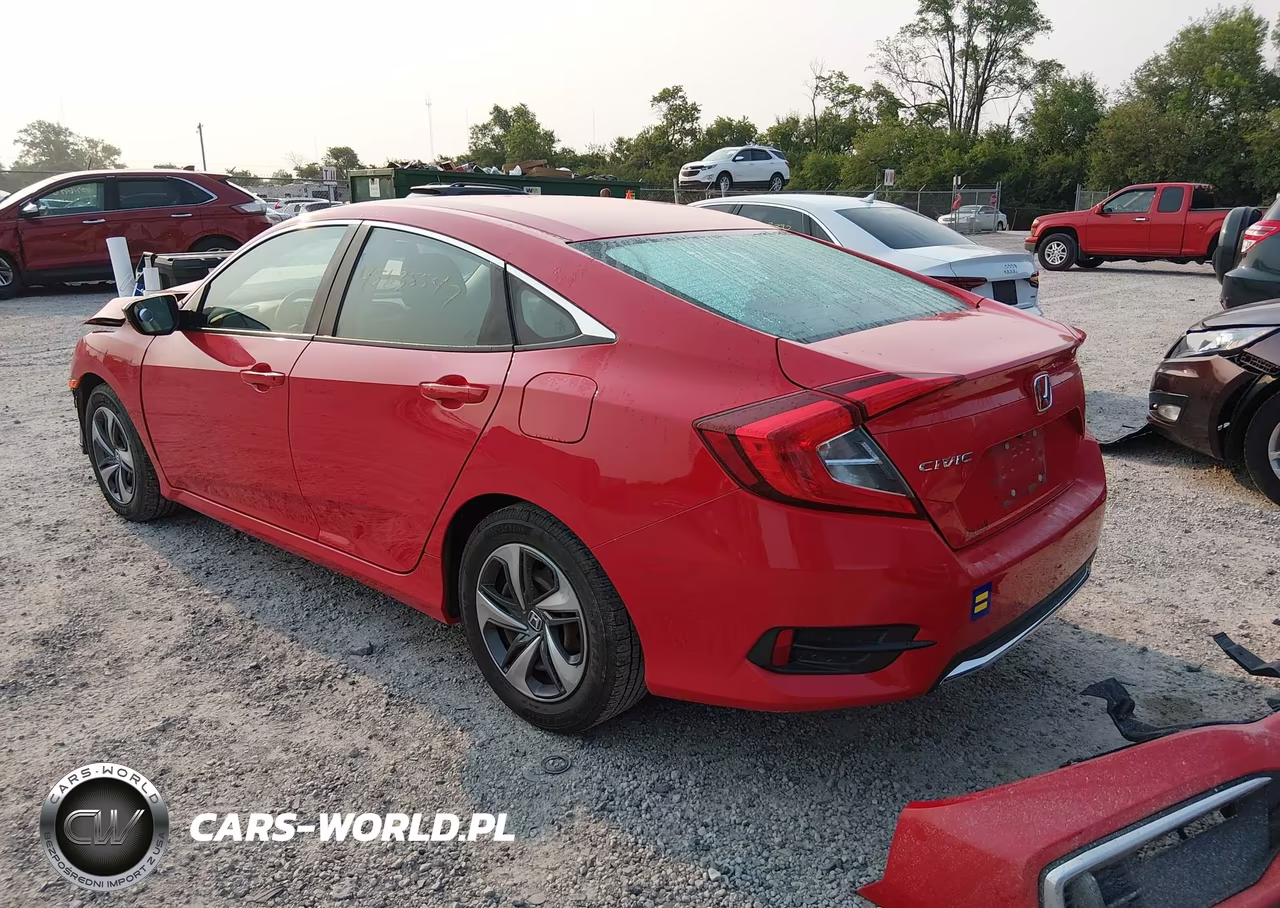 2019 Honda Civic Lx VIN:2HGFC2F6XKH587946 - 3