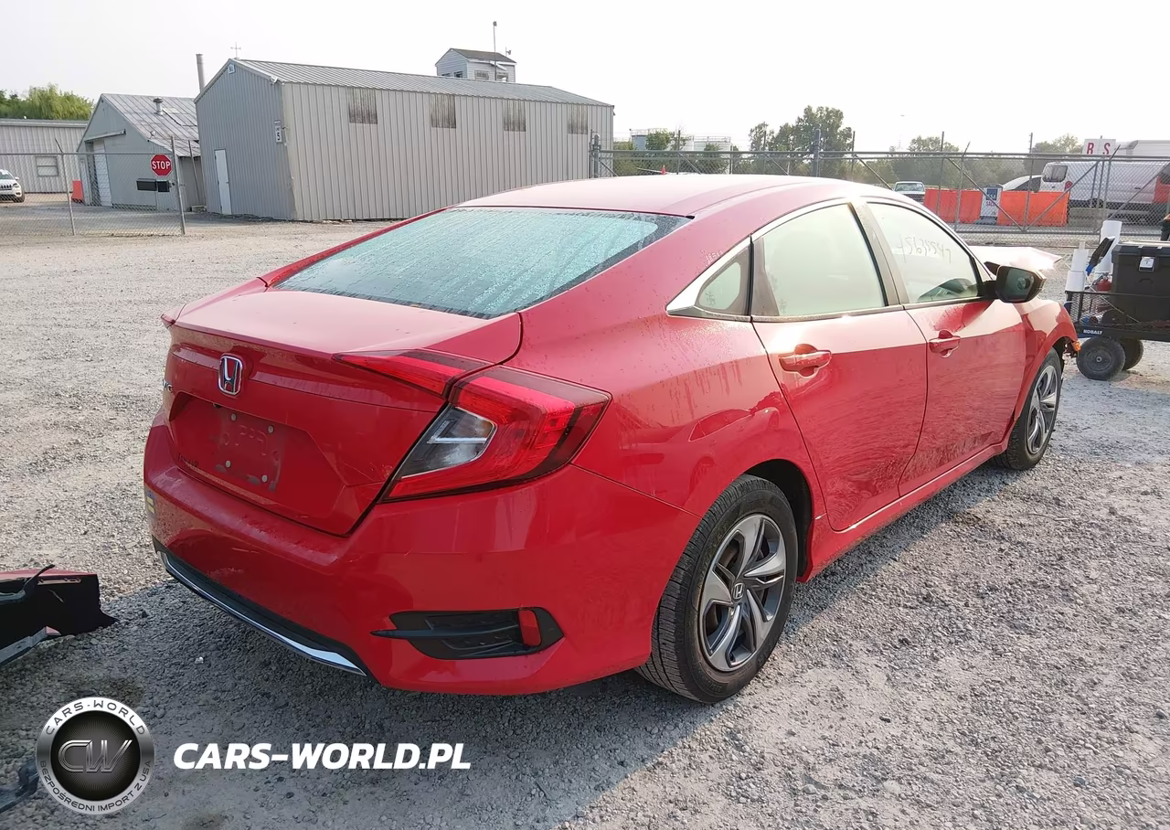 2019 Honda Civic Lx VIN:2HGFC2F6XKH587946 - 4