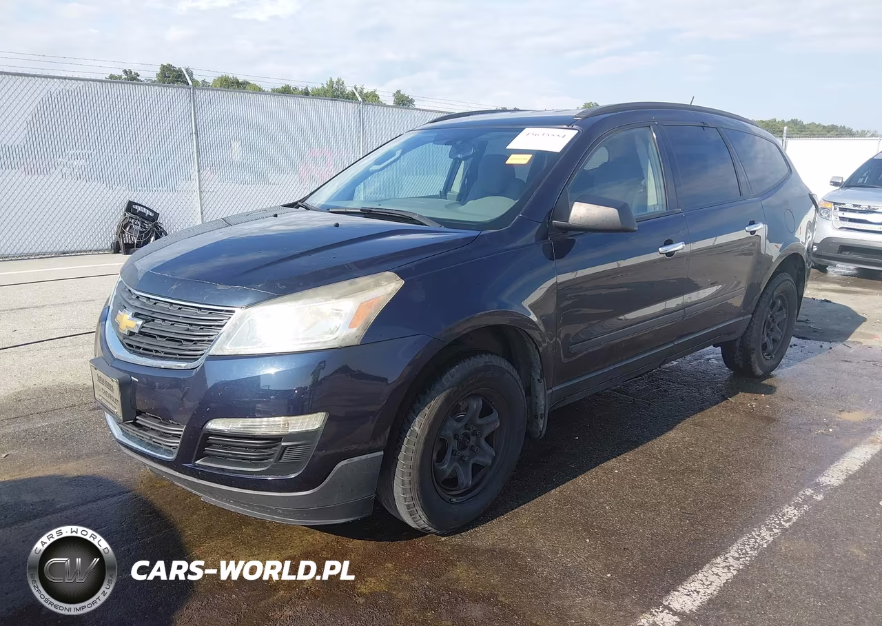 2015 Chevrolet Traverse Ls VIN:1GNKRFKDXFJ138527 - 2