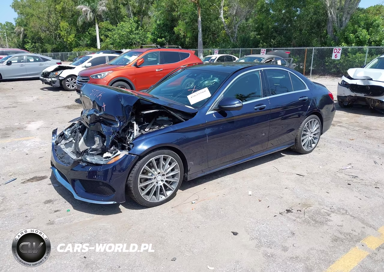 2017 Mercedes-Benz C 300 Sport VIN:55SWF4JB0HU208164 - 2