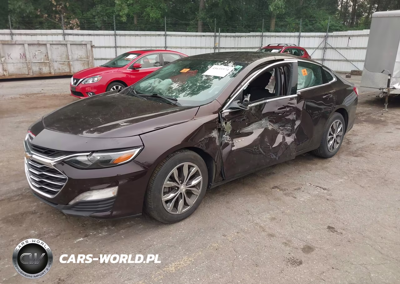 2020 Chevrolet Malibu Fwd Lt VIN:1G1ZD5ST7LF129816 - 2