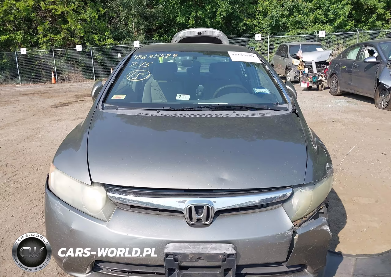 2007 Honda Civic Lx VIN:2HGFA165X7H315329 - 12