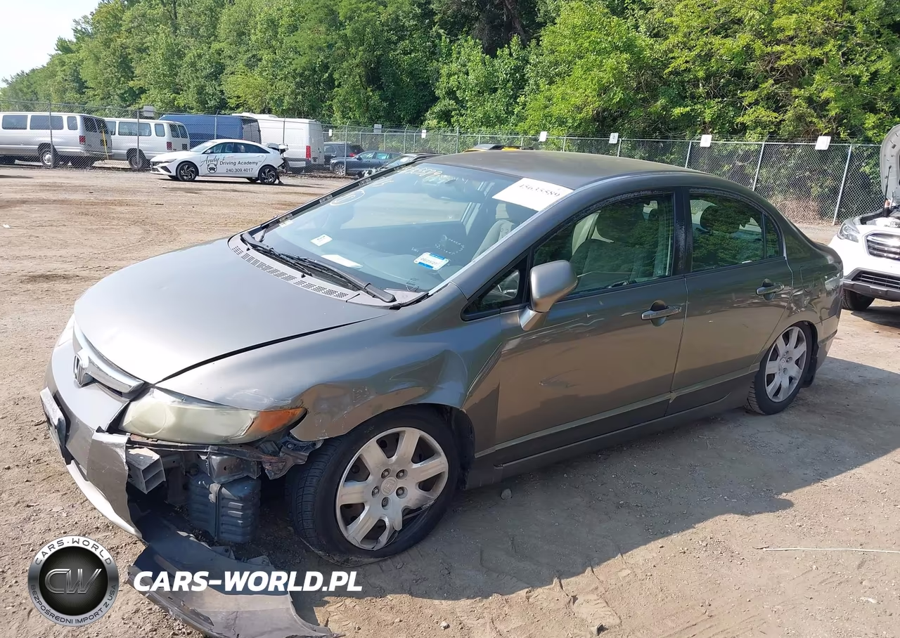 2007 Honda Civic Lx VIN:2HGFA165X7H315329 - 2