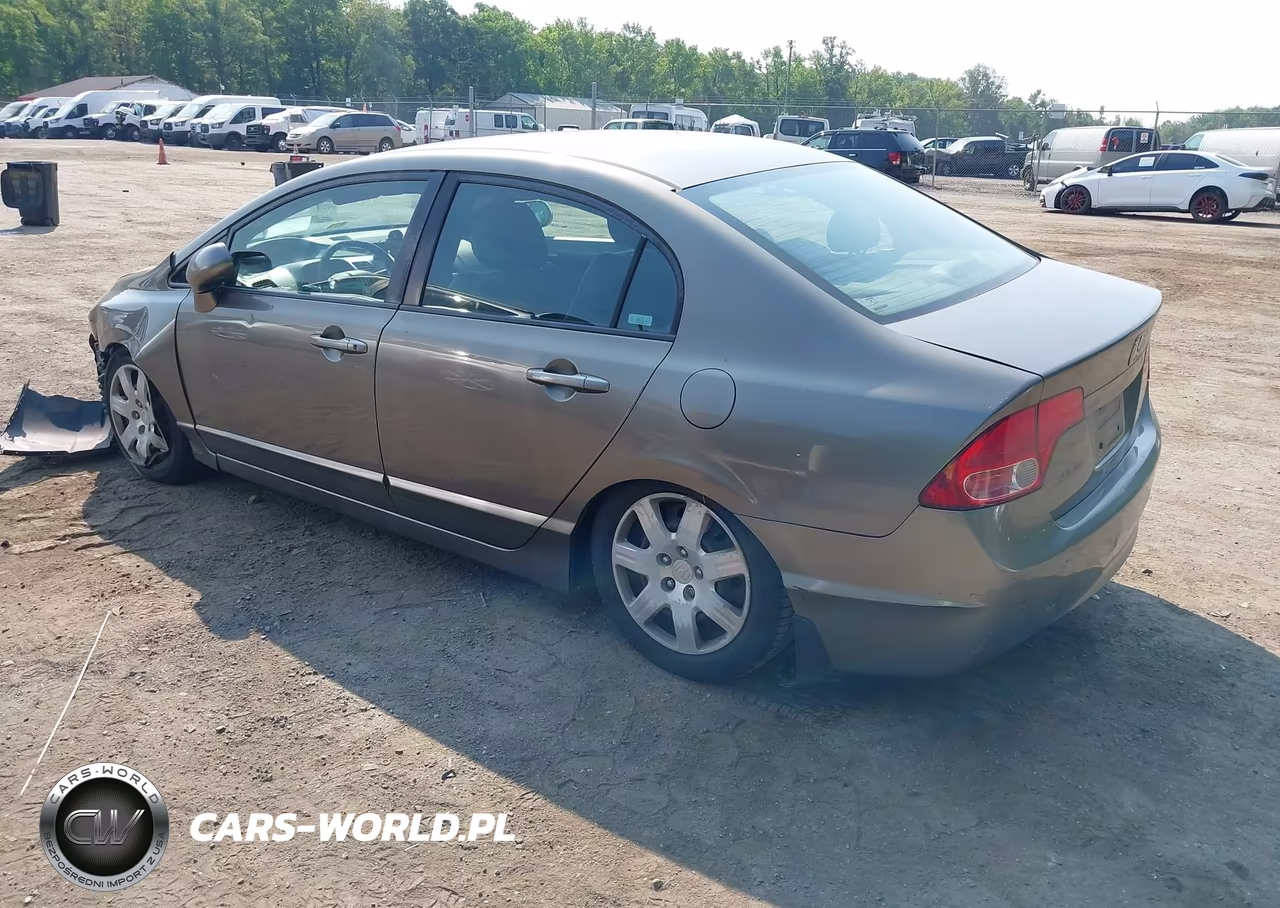 2007 Honda Civic Lx VIN:2HGFA165X7H315329 - 3