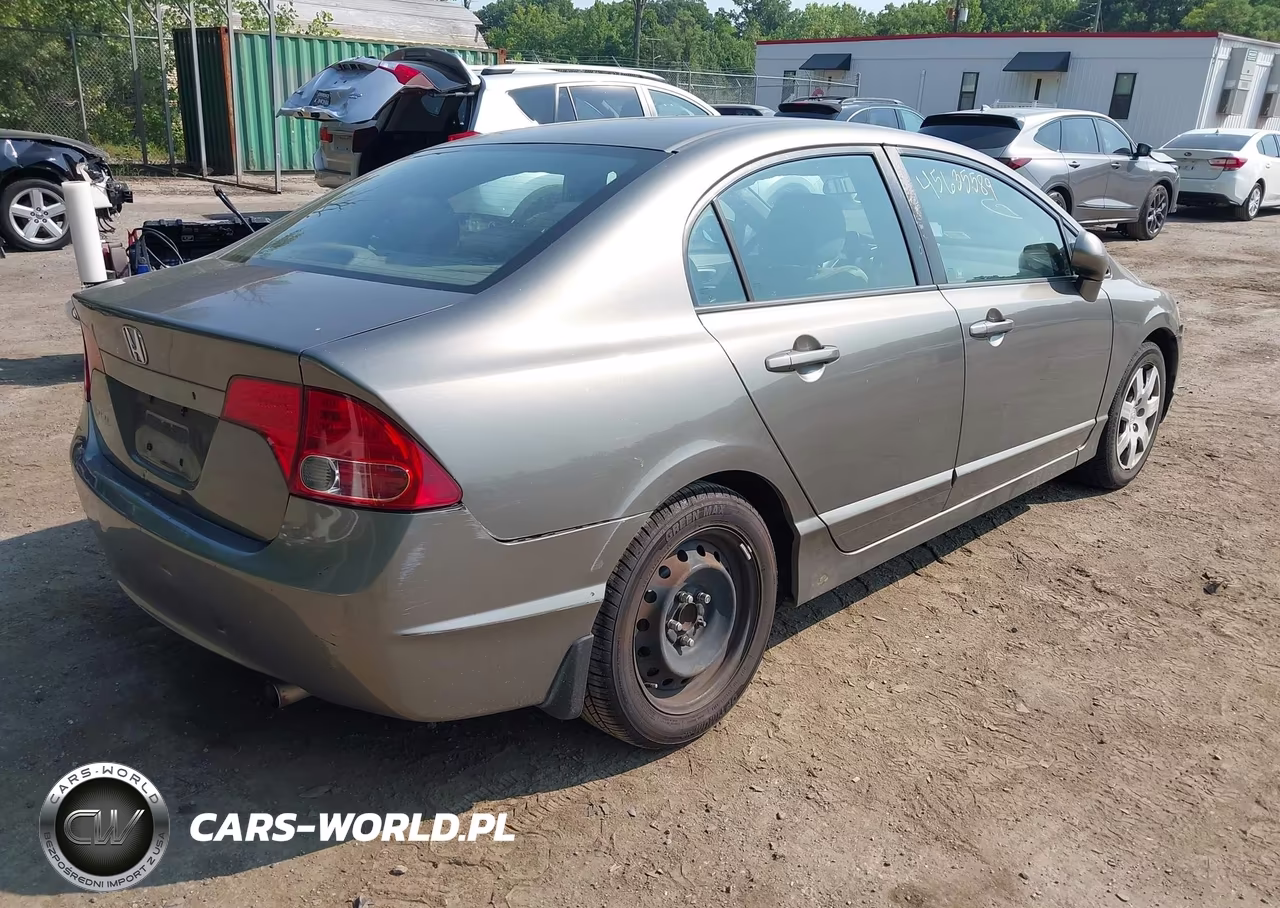 2007 Honda Civic Lx VIN:2HGFA165X7H315329 - 4
