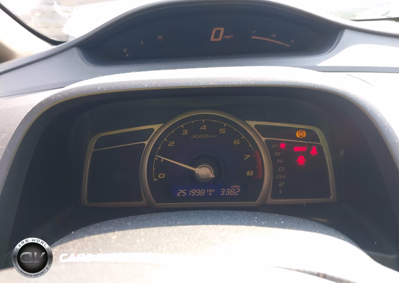 2007 Honda Civic Lx VIN:2HGFA165X7H315329 - 7